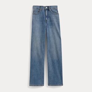 Everlane Women's Way-High® Sailor Jean in Vintage Blue, Size 26, Cotton/Denim